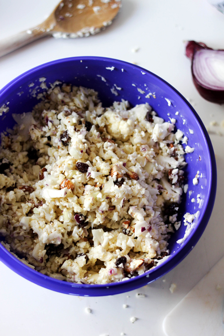 Salade de  chou-fleur